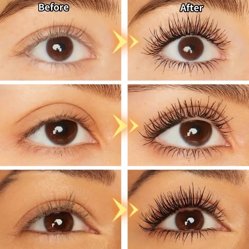 🥳BUY 1 GET 1 FREE:💞50K+ SOLD!👁️✨ All-Day Beautiful Lashes, Smudge-Proof! Waterproof Fiber Mascara for Natural Volume. 💖💃