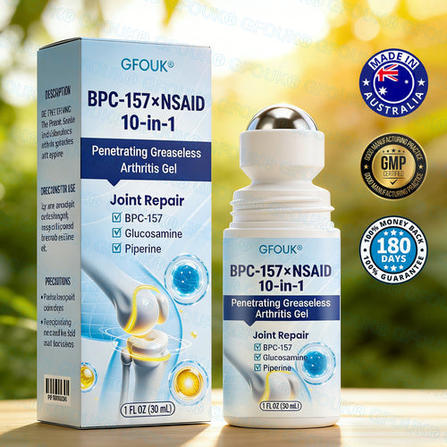 𝐎𝐟𝐟𝐢𝐜𝐢𝐚𝐥 𝐒𝐭𝐨𝐫𝐞 🇦🇺 | GFOUK® BPC-157 × NSAID 10-in-1 Penetrating Greaseless Arthritis Gel -up