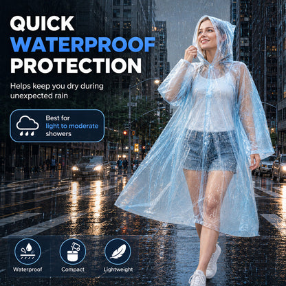 🥳HOT SALE 2026🥳💞50,000+ SOLD!👵❤️ Disposable Rain Jacket in Mini Ball Shape (Buy 1, Get 1 Free)