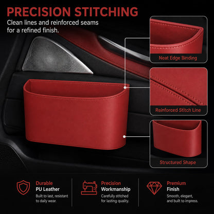 🥳2026 HOT SALE🥳💞50K+ SOLD!🚗🧺 53% OFF! Leather Car Door Cup Holder – Wide‑mouth opening, easy reach for drinks & phone. Clip‑on secure fit. PU leather, tough & stylish. 🛡️✨