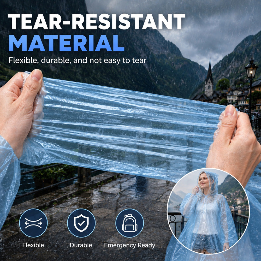🥳HOT SALE 2026🥳💞50,000+ SOLD!👵❤️ Disposable Rain Jacket in Mini Ball Shape (Buy 1, Get 1 Free)