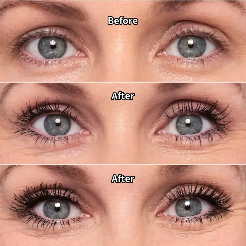 🥳BUY 1 GET 1 FREE:💞50K+ SOLD!👁️✨ All-Day Beautiful Lashes, Smudge-Proof! Waterproof Fiber Mascara for Natural Volume. 💖💃
