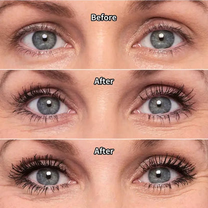 🥳BUY 1 GET 1 FREE:💞50K+ SOLD!👁️✨ All-Day Beautiful Lashes, Smudge-Proof! Waterproof Fiber Mascara for Natural Volume. 💖💃