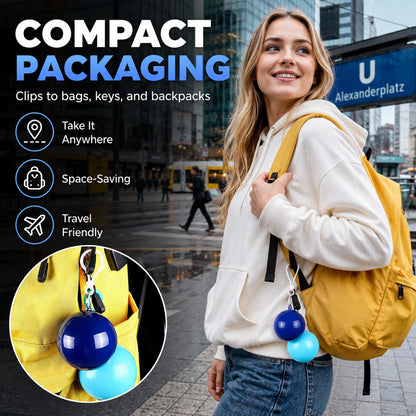 🥳HOT SALE 2026🥳💞50,000+ SOLD!👵❤️ Disposable Rain Jacket in Mini Ball Shape (Buy 1, Get 1 Free)