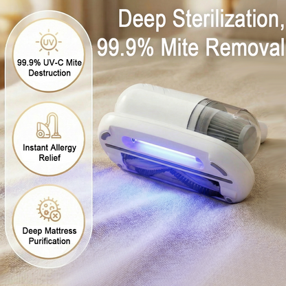 upsell-🌟Fully upgraded⚡50K+ SOLD!💝Bed vacuum cleaner with UV-C light – beating, vacuuming, and UV sterilization all in one!💥