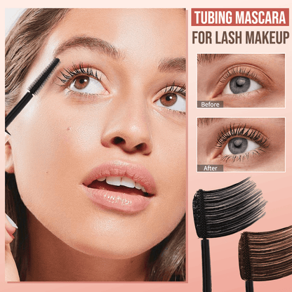 🥳BUY 1 GET 1 FREE:💞50K+ SOLD!👁️✨ All-Day Beautiful Lashes, Smudge-Proof! Waterproof Fiber Mascara for Natural Volume. 💖💃