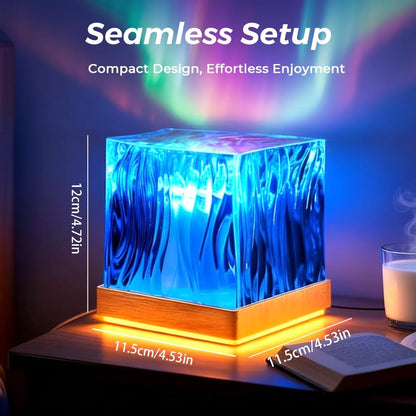Hjmeta®✨ Northern Dreamscape Aurora Projector — Transform Your Room Into A Magical Aurora Escape | 16-Color Mood Lighting For Bedroom, Gaming Room & Gifts
