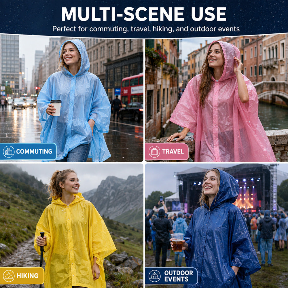 🥳HOT SALE 2026🥳💞50,000+ SOLD!👵❤️ Disposable Rain Jacket in Mini Ball Shape (Buy 1, Get 1 Free)