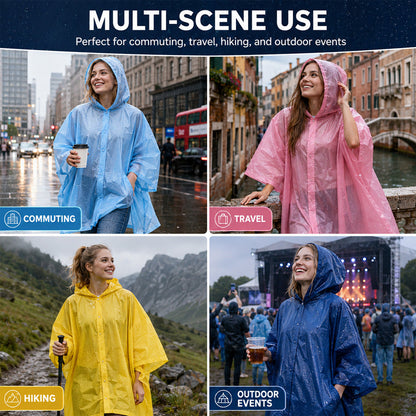 🥳HOT SALE 2026🥳💞50,000+ SOLD!👵❤️ Disposable Rain Jacket in Mini Ball Shape (Buy 1, Get 1 Free)
