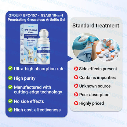 𝐎𝐟𝐟𝐢𝐜𝐢𝐚𝐥 𝐒𝐭𝐨𝐫𝐞 🇦🇺 | GFOUK® BPC-157 × NSAID 10-in-1 Penetrating Greaseless Arthritis Gel -up