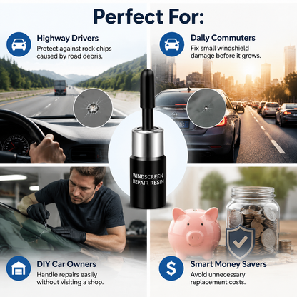 Limited-time Buy 1 Get 1 Free💥Cracks Gone Glass Repair Kit