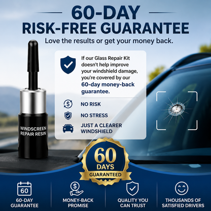 Limited-time Buy 1 Get 1 Free💥Cracks Gone Glass Repair Kit