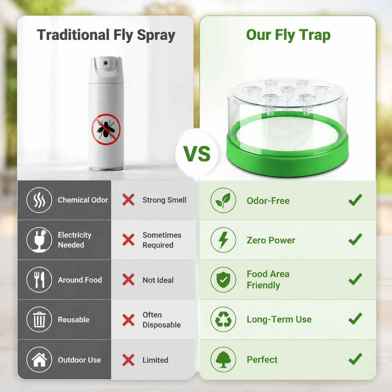 🪰Reusable Non-Electric Fly Trap