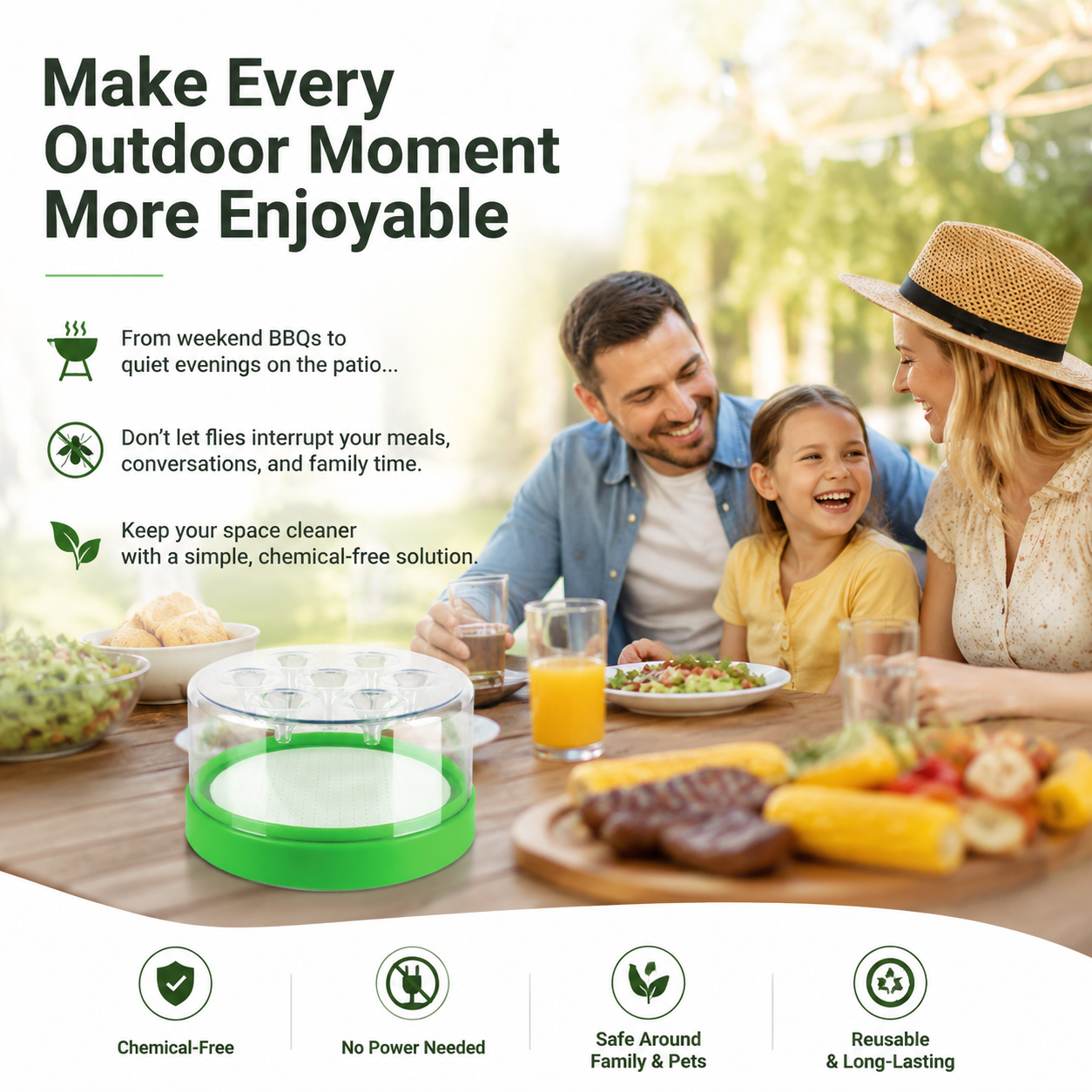 🪰Reusable Non-Electric Fly Trap