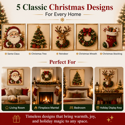 🧘Relaxing & Beginner-Friendly - 🎨💎DIY Christmas Pearl Art Kit