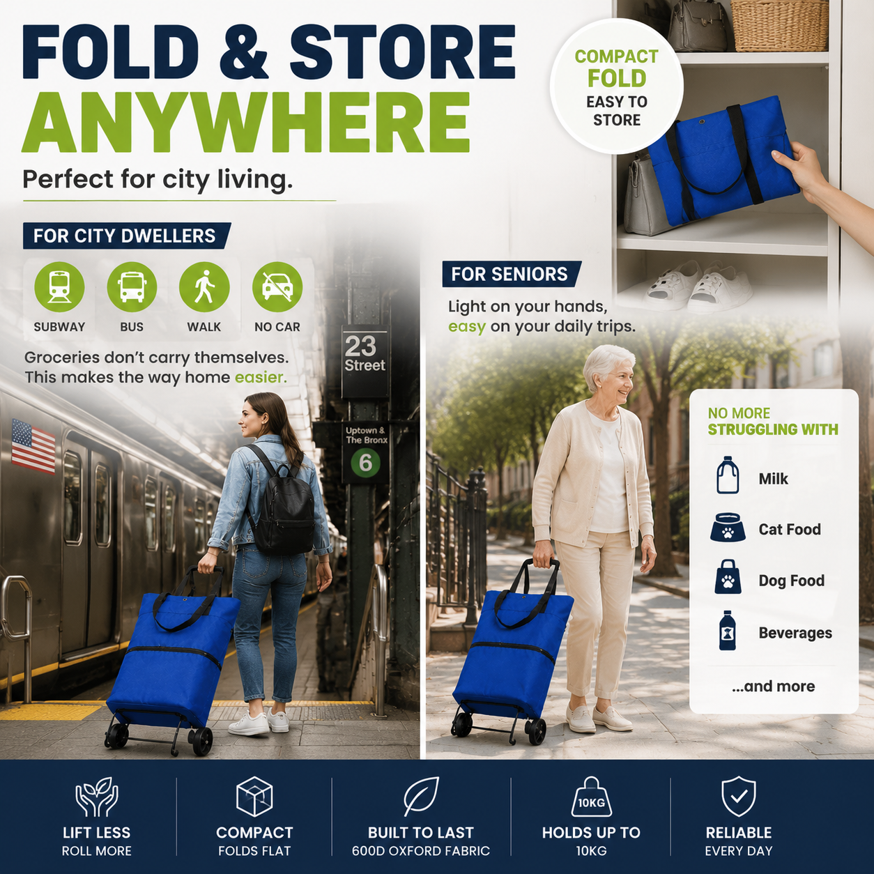 upsell-🔥Foldable Eco-friendly Shopping Bag