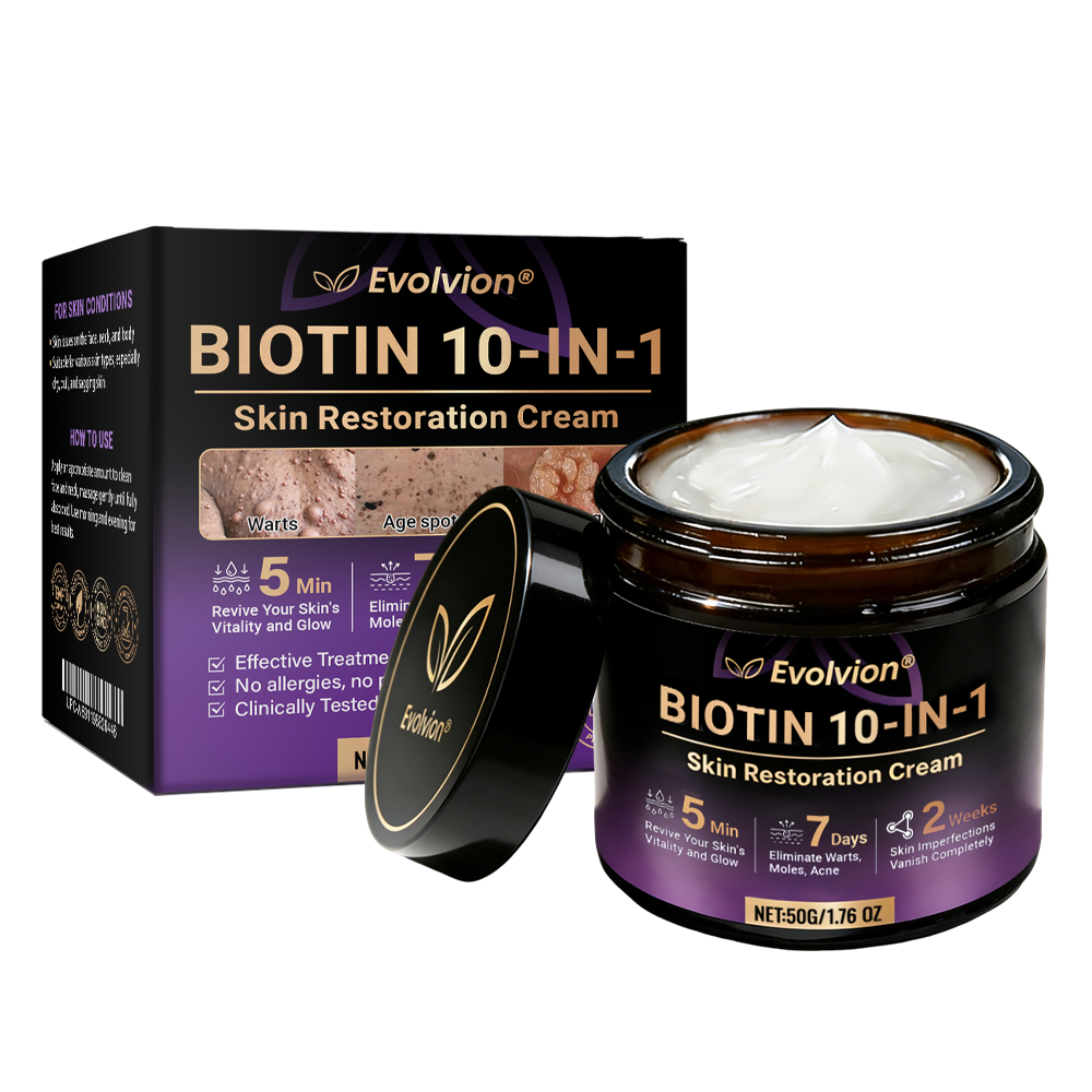 Made and Shipped from Australia ✨ Evolvion® Biotin 10-in-1 Skin Restoration Cream 🌈🌈