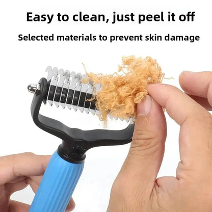 ✨HOT SALE: Only $19.99🔥Dual-Sided Pet Grooming Comb for Dogs & Cats