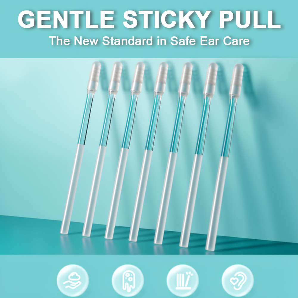 ✨ Clean Ears Easily 🦻 Reusable Earwax Removal Swabs | Gentle & Convenient