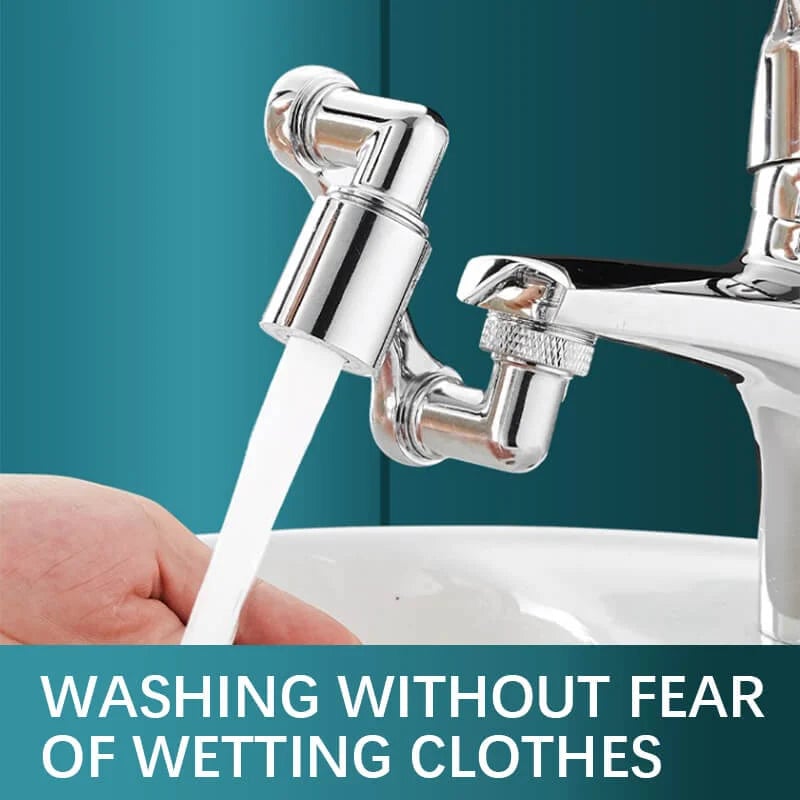 🚰 50% OFF! 50K+ sold! 1080° rotating faucet extender – 2 water modes, anti-splash, fits 99% of faucets! 💧✨