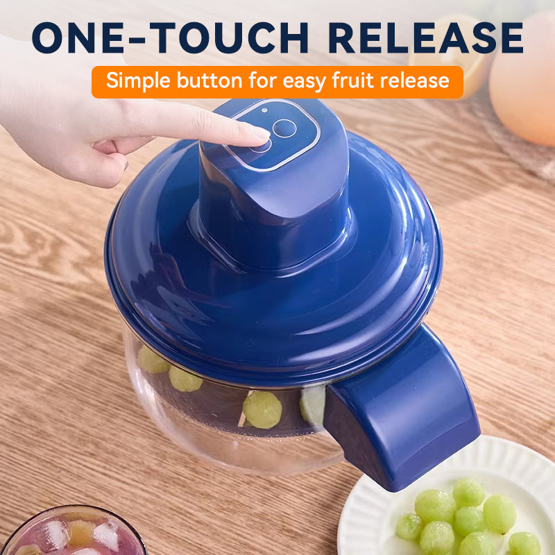 🎄✨ 50% OFF! 🍇🧄 Transparent Electric Fruit & Vegetable Peeler