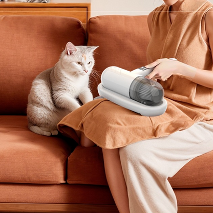 Hjmeta®-Bed vacuum cleaner with UV-C light – beating, vacuuming, and UV sterilization all in one!💥