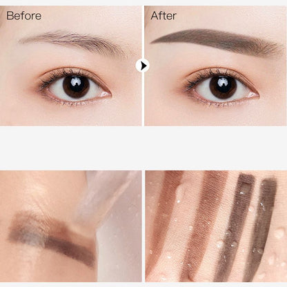 Instant Adjustable Eyebrow Stamp – Two‑color brow powder, waterproof & smudge‑proof. Natural, full brows in seconds! 💕🎀