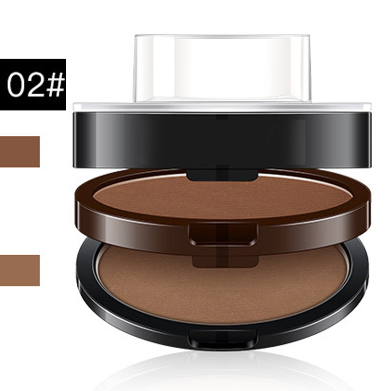 Instant Adjustable Eyebrow Stamp – Two‑color brow powder, waterproof & smudge‑proof. Natural, full brows in seconds! 💕🎀