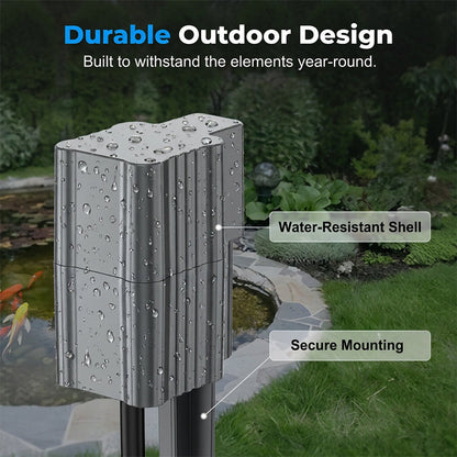 ☀️Solar Pond Aerator with Air Pump