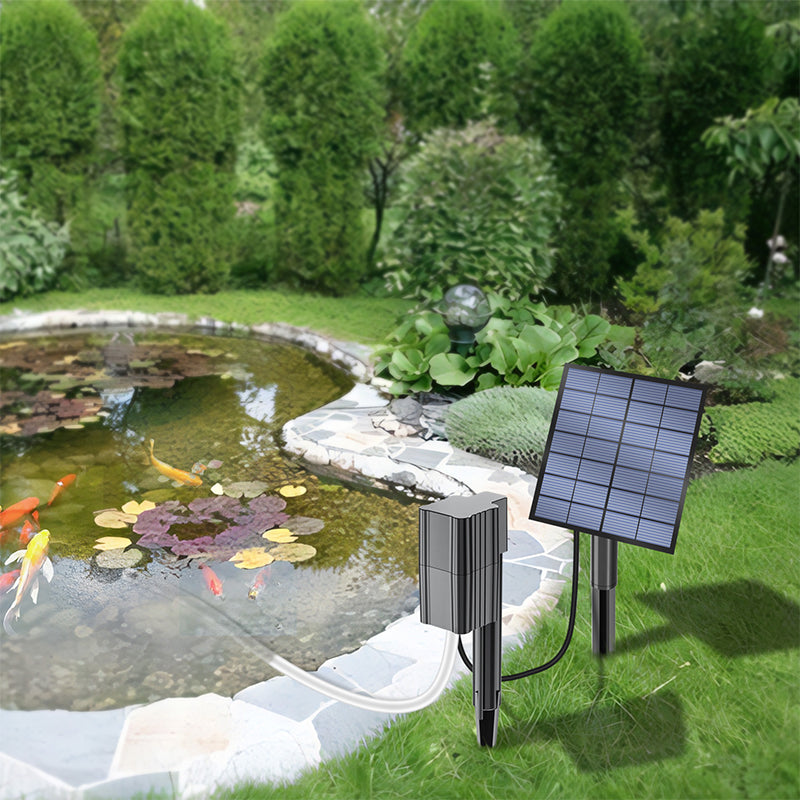 ☀️Solar Pond Aerator with Air Pump