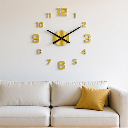 🏠🕒Modern 3D Digital Wall Clock – Silent Acrylic Luminous Wall Decor, Night Glow Easy-Read Time Display, Stylish Home Decoration & Gift