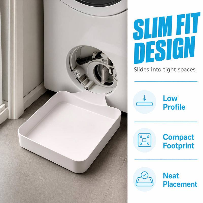 🌟LAST DAY SALE: ONLY ＄18.99!!🎁✨Universal Front-Load Washing Machine Drain Pan