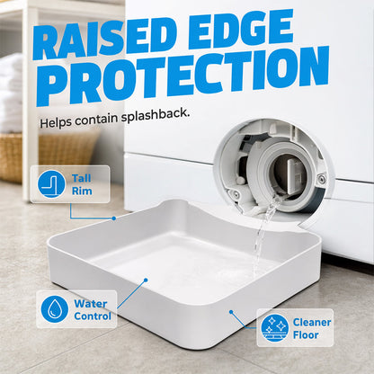 🌟LAST DAY SALE: ONLY ＄18.99!!🎁✨Universal Front-Load Washing Machine Drain Pan