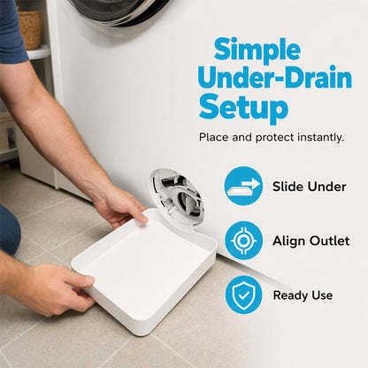 🌟LAST DAY SALE: ONLY ＄18.99!!🎁✨Universal Front-Load Washing Machine Drain Pan