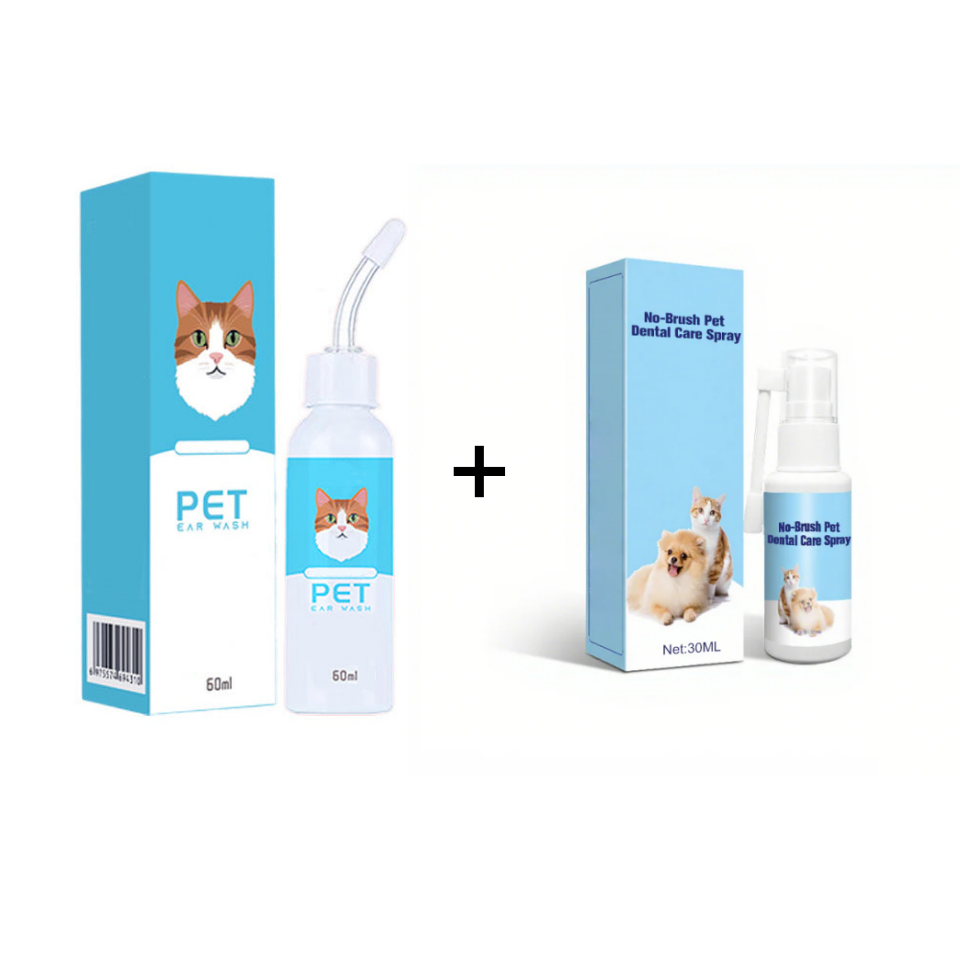 🐶🐱 Ear cleaner | Relieves itching in dogs & cats 👂