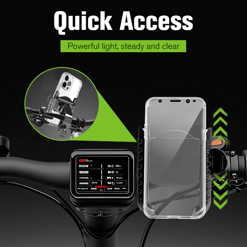 🎉 2026 Sale — Over 42,000 Sold! 🚴‍♂️ Quick-Release Bike Phone Mount – SecureLock & Shockproof Padding 📱