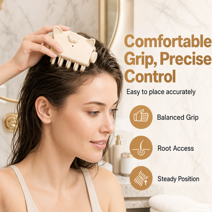 Hjmeta®-💇 Wireless Heated Volumizing Root Lift Clip, Portable Travel Hair Styling Tool for Flat Fine Hair