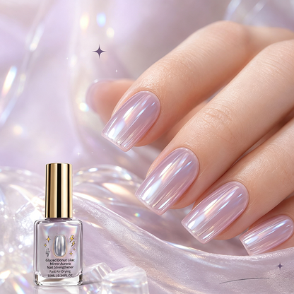 📢📢49% OFF !! ⏰Lilac Glossy Mirror Nail Strengthener (Copy)
