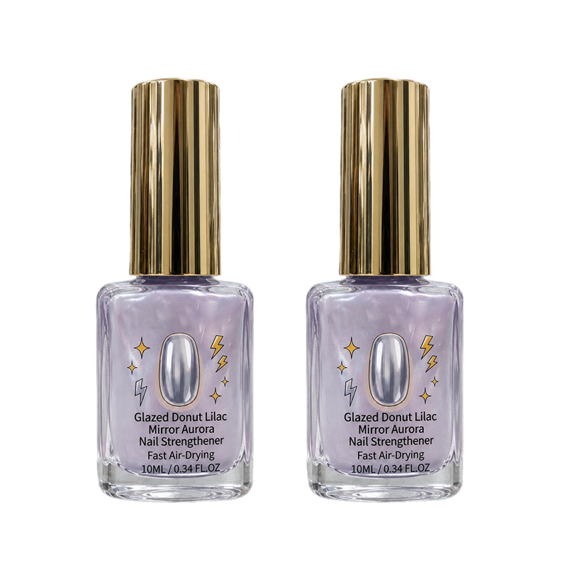 📢📢49% OFF !! ⏰Lilac Glossy Mirror Nail Strengthener (Copy)